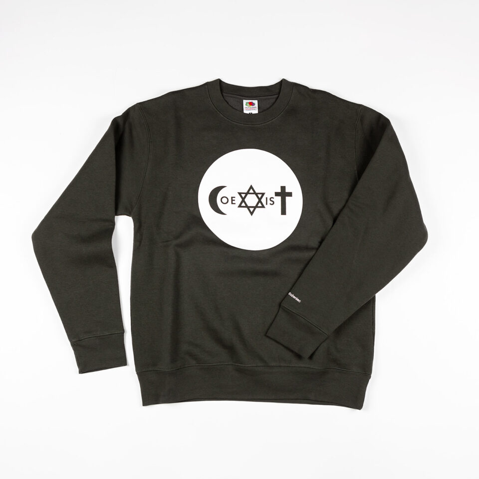 Original COEXIST sweatshirt (gray | circle)