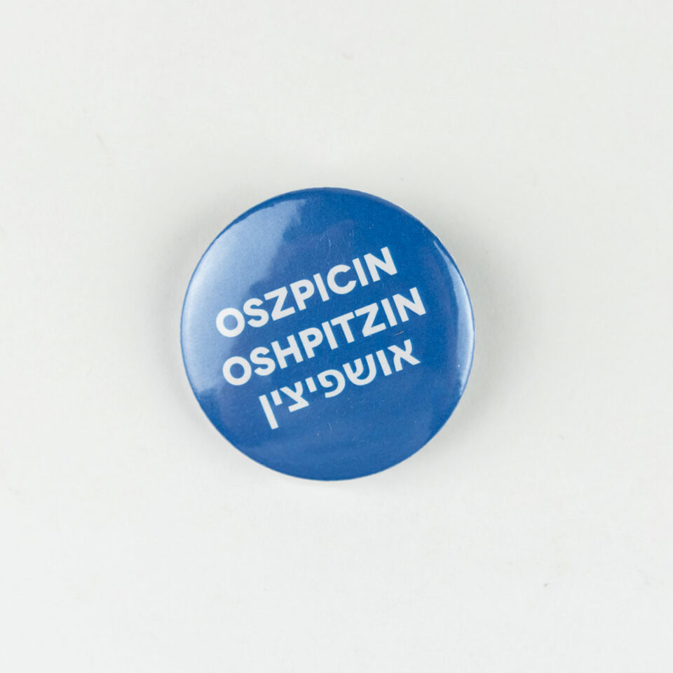 Button OSZPICIN | OSHPITZIN